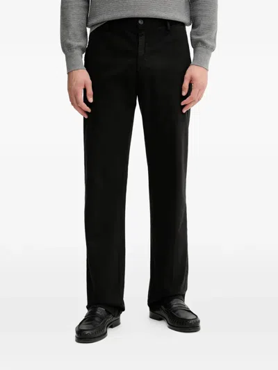 Trussardi Buttoned Trousers In Black