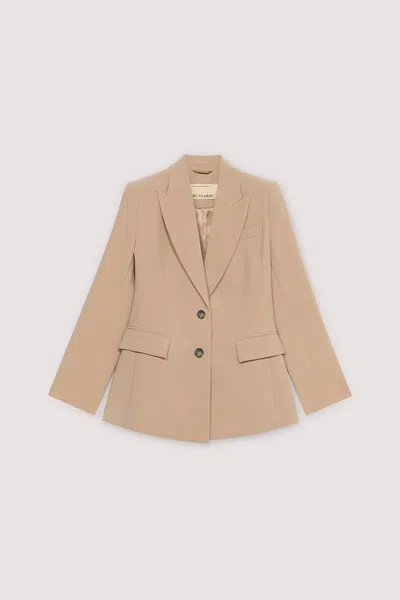 Trussardi Candy Jacket Woman Beige In Neutral