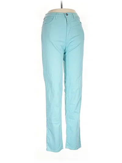 Pre-owned Trussardi Casual Pants In Teal