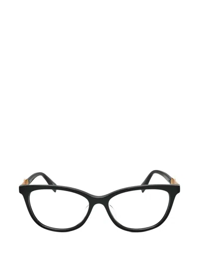 Trussardi Cat-eye Frame Glasses In Black