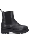 Trussardi Chunky-platform Chelsea Boots In Black
