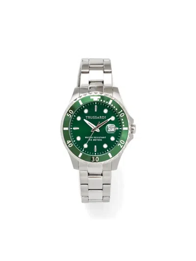 Trussardi City Life 42毫米腕表 In Silver