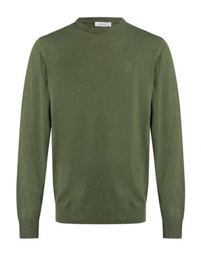 Trussardi Collection Man Sweater Green Size Xxl Cotton