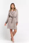 Trussardi Contrasting Cuffs  Jackets & Coat In Grey