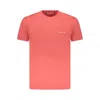 Trussardi Pink Cotton Men T-shirt