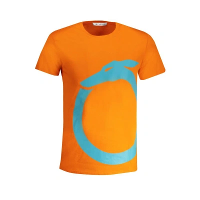 Trussardi Orange Cotton T-shirt
