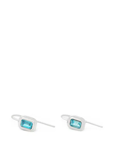 Trussardi Crystal-embellished Drop Earrings In Multi