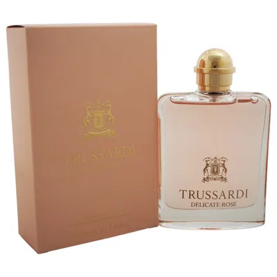 Trussardi Delicate Rose By  For Women - 3.4 oz Edt Spray In Pink/red