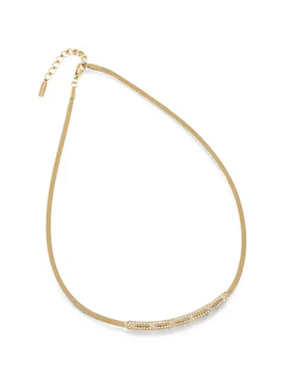 Trussardi 장식 체인 네크리스 In Gold
