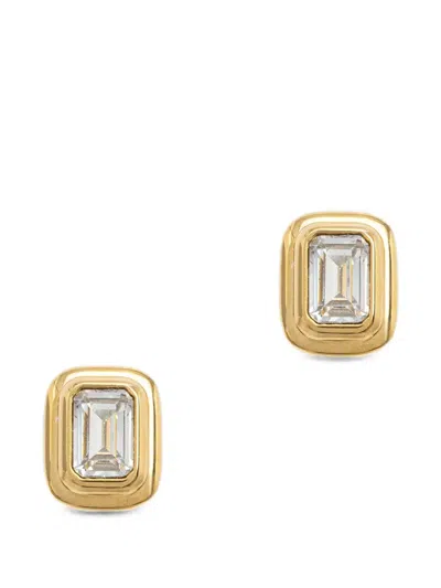 Trussardi Embellished Earrings In Multi