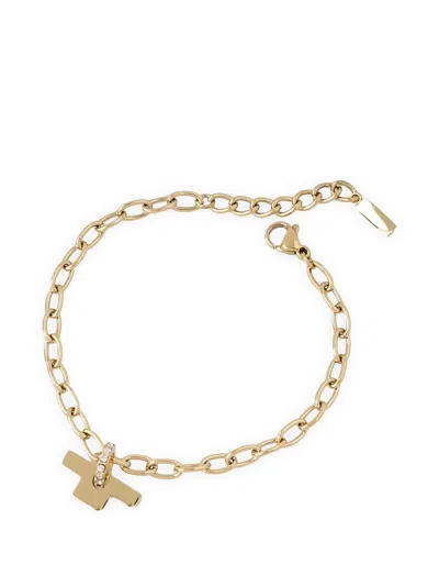 Trussardi 체인 참 브레이슬릿 In Gold