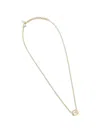 Trussardi 스톤 펜던트 네크리스 In Gold