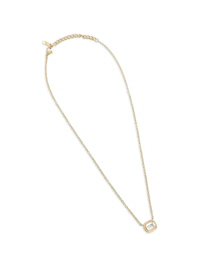 Trussardi 스톤 펜던트 네크리스 In Gold