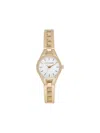 Trussardi Gold Tone 30mm Watch In Gold
