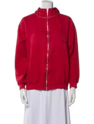 Pre-owned Trussardi Jacket In Red