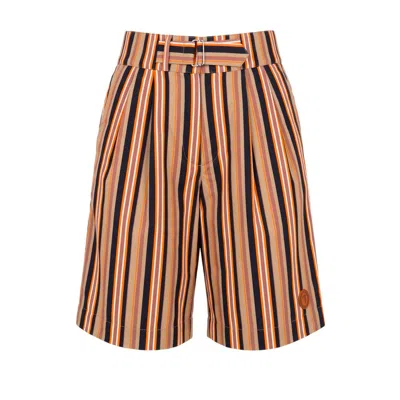 Trussardi Jeans Beige Cotton Men's Shorts