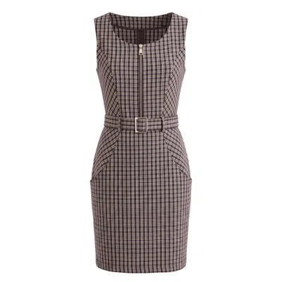 Trussardi Jeans Black Cotton Women Dress In Multi