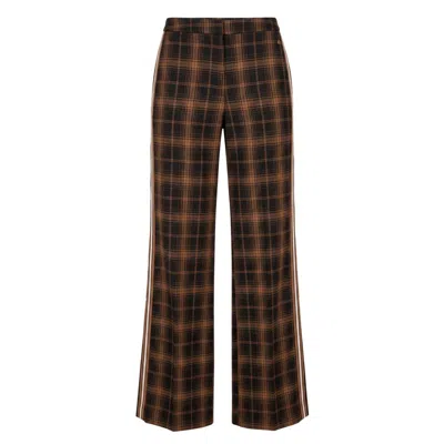 Trussardi Jeans Black Polyester Women Pant In Multi