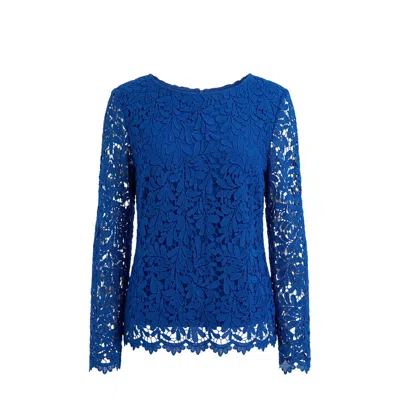 Trussardi Jeans Blue Polyester Women Shirt
