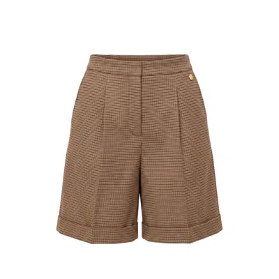 Trussardi Jeans Brown Viscose Women Shorts