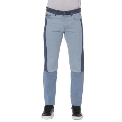 Trussardi Jeans Cotton Men Men's Jeans In Blue