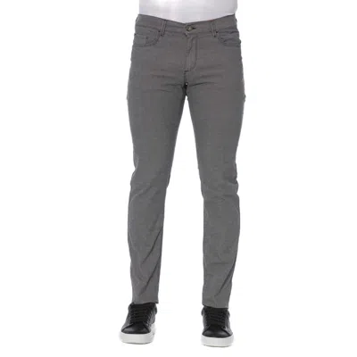 Trussardi Jeans Gray Cotton Jeans & Pant