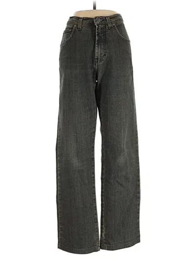 Pre-owned Trussardi Jeans In Green