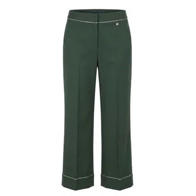 Trussardi Jeans Green Polyester Women Pants