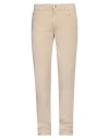 Trussardi Jeans Man Pants Beige Size 34 Cotton, Elastane In Beige