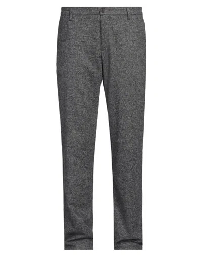 Trussardi Jeans Man Pants Grey Size 40 Cotton, Acetate, Polyester, Wool, Silk In Gray