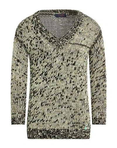 Trussardi Jeans Man Sweater Light Green Size Xs Cotton