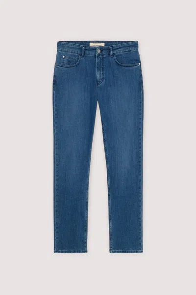 Trussardi Jeans Slim Fit Man Blue