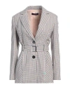 Trussardi Jeans Woman Blazer Light Pink Size 4 Cotton, Polyamide, Polyester In Pink
