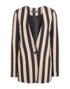 Trussardi Jeans Woman Jacket Beige Size 4 Viscose, Polyamide In Neutral