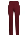 Trussardi Jeans Woman Pants Burgundy Size 4 Viscose, Polyamide, Elastane In Red
