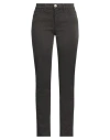 Trussardi Jeans Woman Pants Charcoal Size 28 Cotton, Elastane In Grey
