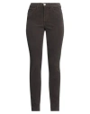 Trussardi Jeans Woman Pants Dark Green Size 28 Cotton, Elastane In Green