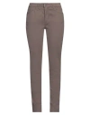 Trussardi Jeans Woman Pants Khaki Size 32 Cotton, Elastane In Beige