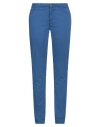 Trussardi Jeans Woman Pants Light Blue Size 30 Cotton, Elastane