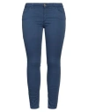 Trussardi Jeans Woman Pants Navy Size 32 Cotton, Elastane In Navy