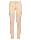 Trussardi Jeans Woman Pants Sand Size 29 Cotton, Elastane In Beige