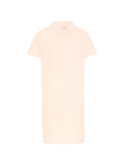 Trussardi Junior Kids' Button Short-sleeve Dress In Pink