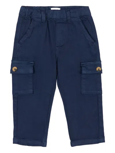 Trussardi Junior Babies' Cargo-pockets Trousers In Blue