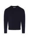 Trussardi Junior Cotton Jumper In Blau