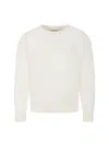 Trussardi Junior Cotton Jumper In Nude