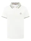 Trussardi Junior Cotton Polo Shirt In White