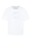 Trussardi Junior Cotton T-shirt In Weiss