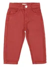 Trussardi Junior Five Pocket Jeans In Red