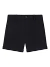 Trussardi Junior Jersey Shorts In Blue