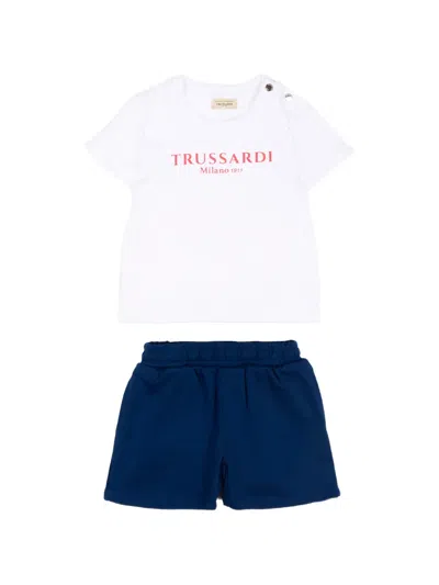 Trussardi Junior Babies' Logo-detail Tracksuit In Multi